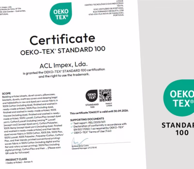Imagem Certificado Oeko-tex